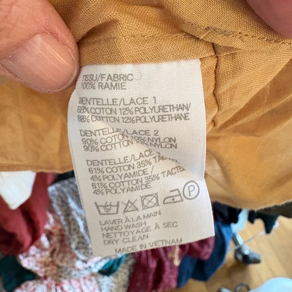 Vanessa Bruno Butter Yellow Lace Blouse - Picture 5 of 6